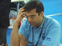 Anand bounce back with a 17-move win against Gelfand Anand in pursuit of his fifth World Championship title