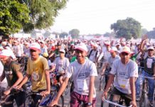 A Sunday morning, no one wanted to spend sleeping! cycle-on-rally