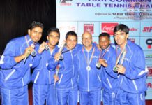 Indian men paddlers bag silver in C’wealth TT Commonwealth-Table-Tennis-silver-India