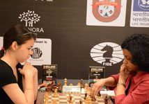 World Junior Chess: A day of upsets as Indians lose way on top boards Goryachkina-Aleksandra-from-Russia-defeated-India-Padmini-Rout-at-the-on-going-LIC-World-Junior-Chess-Championship