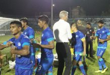 Getting emotional: ‘Thank you sir,’ players say in chorus Wim-Koevermans-with-his-boys-after-the-match-against-Palestine