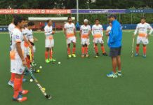 Eyeing glory, Indian men, women hockey teams arrive in Rio for 2016 Olympic Games India Men Team at a training session