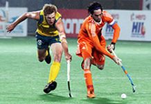 Hockey Stars Awards 2015: Robert Van wins player of year award Robert Van Der Horst of NETHERLAND in action
