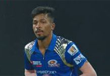 Hardik Pandya sustains hairline fracture on his right shoulder India’s Hardik Pandya has received an official reprimand for breaching Level 1 of the ICC Code of Conduct