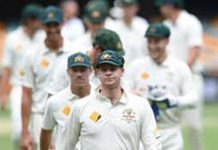 Smith helps Australia to slender lead Steve Smith leading Australian test team