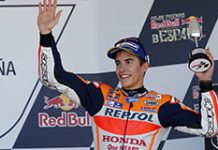 Spanish GP: Positive podium for Marquez at Jerez, continues to lead rider standings Marquez clinches podium finish at Spanish GP