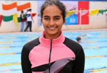 Team Speedo India’s Damini Gowda participates in World School Championships Damini Gowda Indian Swimmer