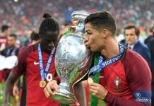 Euro Cup 2016: Griezmann, Ronaldo and Bale in team of the tournament Portugal Euro Cup Champions