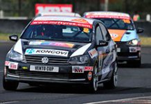 Ishaan Dodhiwala scores perfect day with two wins; extends his lead in MMSC Volkswagen Vento Cup 2016 title battle Ishaan Dodhiwala leads from Karminder Pal Singh