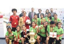 3rd season of STAIRS School Football League (SSFL) closes with a bang Winner Girls