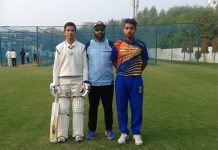 Anshul, Navpreet and Jashanpreet are emerging players from the Tinku Cricket Academy Anshul Tinku Navpreet