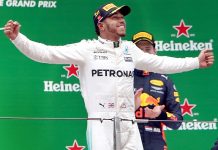 Hamilton celebrates hard-fought Spanish GP win over Vettel Lewis Hamilton GP