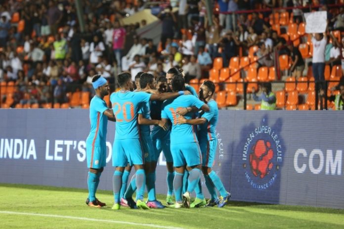 Indian Football Team vs Nepal Indian Football Team vs Nepal