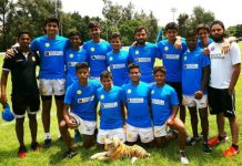 Indian Under-17 Boys finished Seventh at the Youth Olympic Games Rugby Sevens Qualifiers India U17 Boys Rugby Team Photo