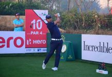 Pablo sizzles despite a 10-second shower and a mad dash to course Pablo Larrazabal