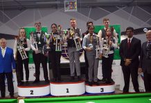 Ben Mertens and Keerthana P. wins the World U16 Snooker (Men & Women) Championships 2018 snoock