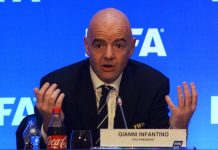 FIFA President Infantino congratulates Chennai City on winning maiden Hero I-League Title infantio