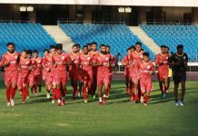 India drawn with Asian Champions Qatar, Oman, Afghanistan and Bangladesh Indian football players at camp