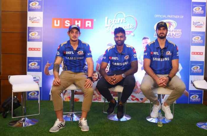 Quinton De Kock Ben Cutting and Suryakumar Yadav Quinton De Kock Ben Cutting and Suryakumar Yadav