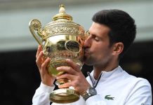 Novak Djokovic beats Roger Federer to win his fifth Wimbledon title Novak Djokovic Wimbledon
