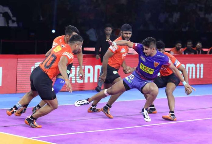 Dabang Delhi KC beat U Mumba 40 24 Dabang Delhi KC beat U Mumba 40 24
