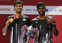 Satwiksairaj Rankireddy-Chirag Shetty stun reigning world champions Hui and Chen to win Thailand Open Satwiksairaj Rankireddy Chirag Shetty