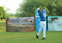 Local lad Shivendra Singh Sisodia moves into the second round lead at Golden Greens Shivendra Singh Sisodia