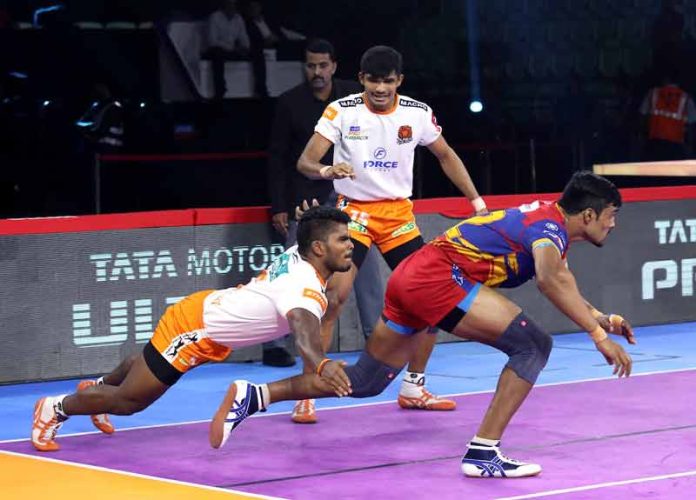 UP Yoddha beat struggling Puneri Paltan 35 30 in Pro Kabaddi UP Yoddha beat struggling Puneri Paltan 35 30 in Pro Kabaddi