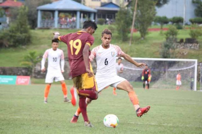 India progress to U 18 SAFF semis India progress to U 18 SAFF semis
