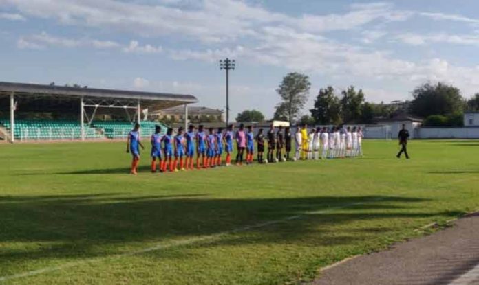 Indian Women Football against Uzbekistan football team Indian Women Football against Uzbekistan football team