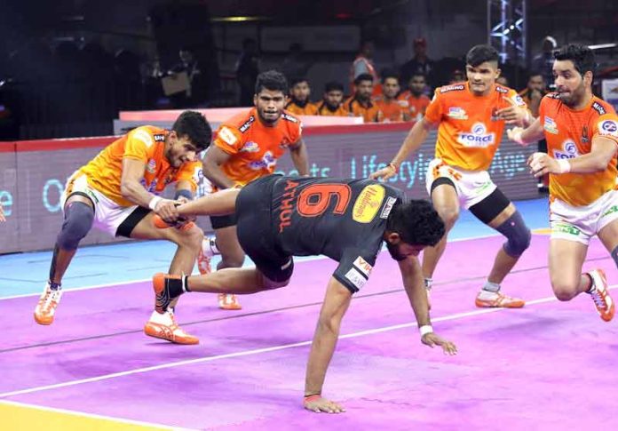 Puneri Paltan share points with U Mumba Puneri Paltan share points with U Mumba