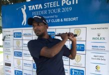 Local lad Amardeep Rawat emerges joint leader along with Abhinav Lohan on day two Amardeep Rawat
