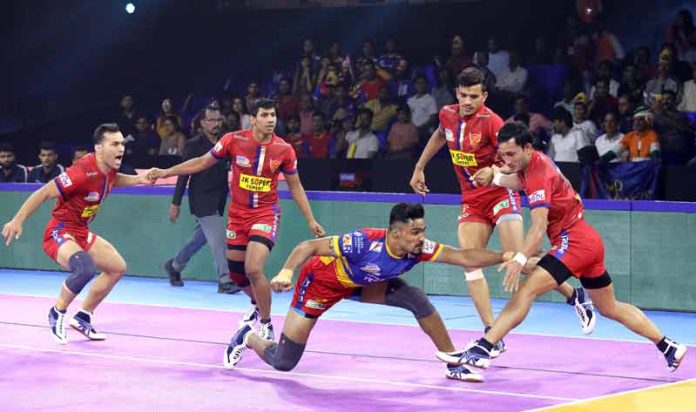 UP Yoddha thrash Dabang Delhi KC 50 33 UP Yoddha thrash Dabang Delhi KC 50 33