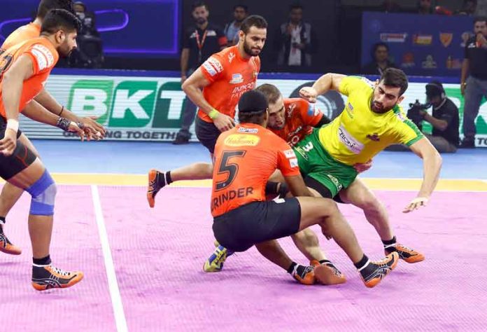 U Mumba edge out Tamil Thalaivas 36 32 U Mumba edge out Tamil Thalaivas 36 32