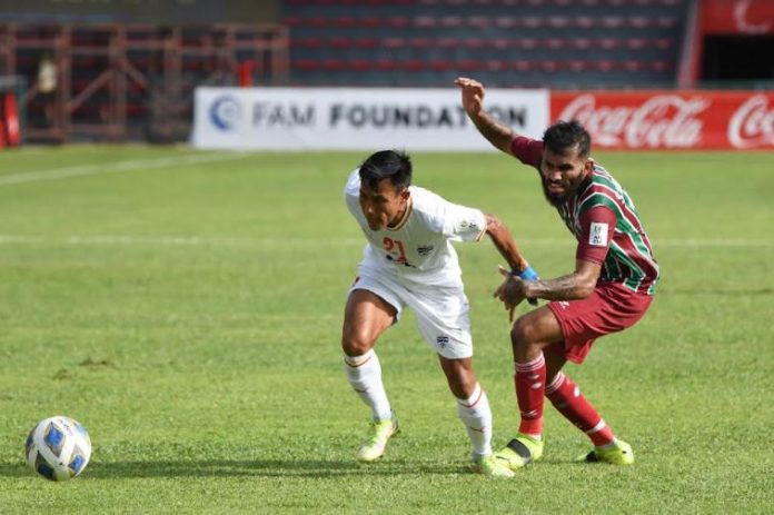 Bengaluru FC forward Udanta Singh in action against ATK Mohun Bagan Bengaluru FC forward Udanta Singh in action against ATK Mohun Bagan