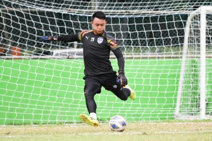 Bengaluru FC goalkeeper Lalthuammawia Ralte Bengaluru FC goalkeeper Lalthuammawia Ralte