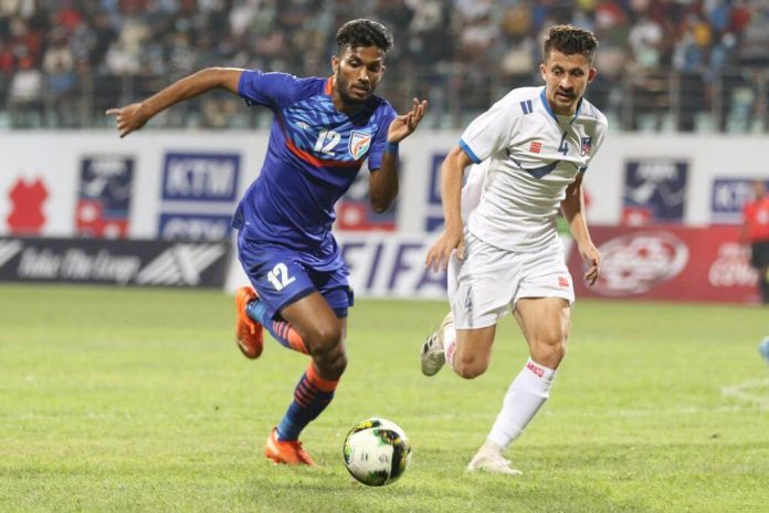 India vs Nepal Football friendly India vs Nepal Football friendly