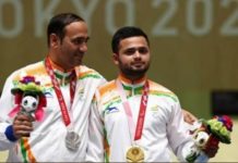 Tokyo Paralympics: India’s Manish Narwal bags gold in 50m pistol SH1 with new Paralympic record, Singhraj wins silver Manish Narwal Sighraj Adana
