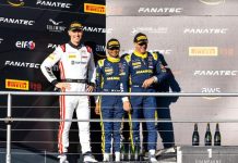 Podium Class Finish for Arjun Maini and team HRT Arjun Mani