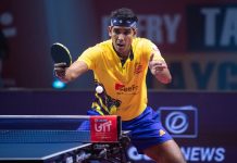 Sharath, Sathiyan star attractions in qualifiers as record 41 Indians to feature at WTT Star Contender Goa 2024 Achanta Sharath Kamal in action