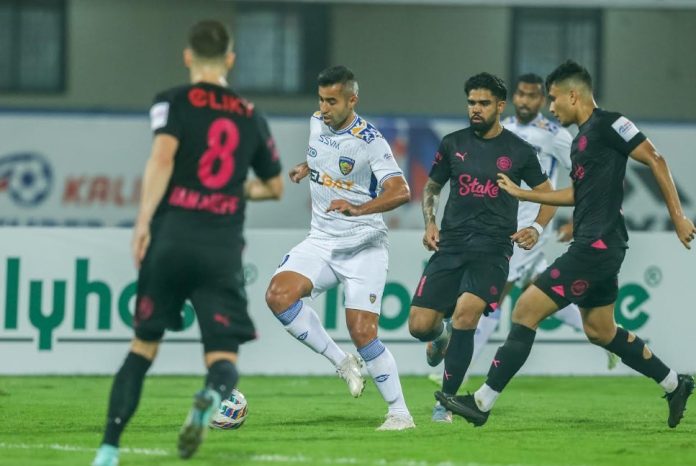 Chennaiyin FC go down 0 1 against Mumbai City FC Chennaiyin FC go down 0 1 against Mumbai City FC
