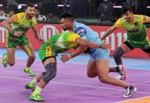 Patna Pirates beat Bengal Warriors by 16 points, High 5 for Mayur Kadam on PKL10 debut Patna Pirates beat Bengal Warriors by 16 points High 5 for Mayur Kadam on PKL10 debut
