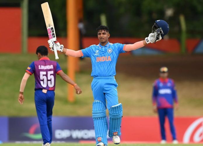 India beat Nepal U 19 WC 2024 India beat Nepal U 19 WC 2024