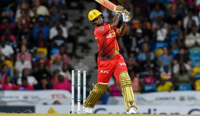 Terrance Hinds of Trinbago Knight Riders