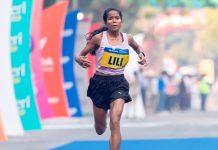 Joshua Cheptegei shines, Alemaddis Eyayu surprises in Vedanta Delhi Half Marathon Indian elite womens winner Lili Das
