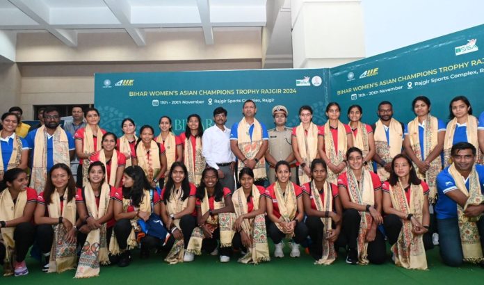 Indian women hockey team Bihar Cup