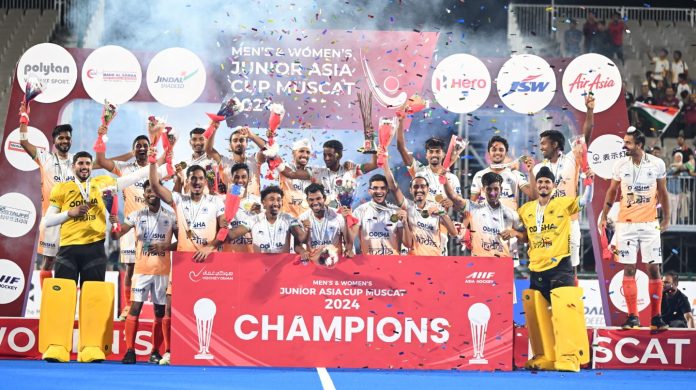 Indian Mens Junior Team Asia Cup win Indian Mens Junior Team Asia Cup win